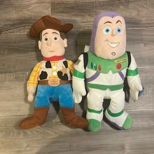 Buzz and Woody plush